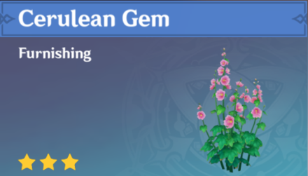 Genshin Impact - How to Get Cerulean Gem Furnishing