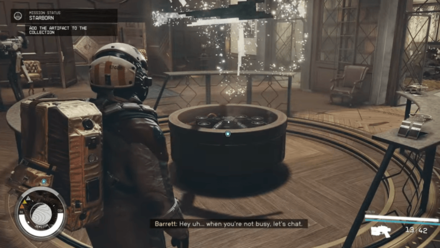 Starfield - Add Artifact to Collection After Meeting