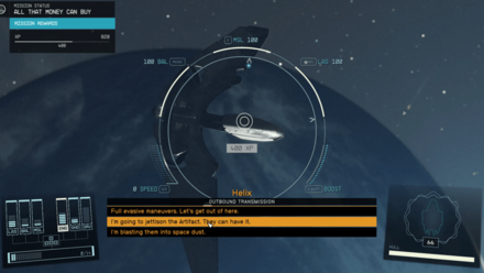 Starfield - Giving up the Artifact