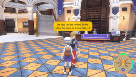 Pokemon Scarlet and Violet - Talk to Briar