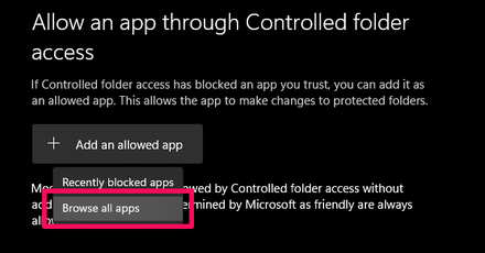 Starfield - Browse All Apps