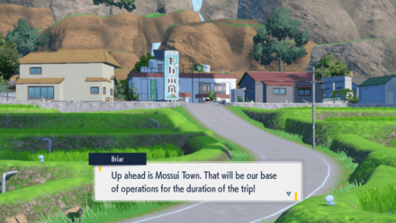 Pokemon Scarlet and Violet - Mossui Town