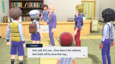 Pokemon Scarlet and Violet - Speak with Caretaker