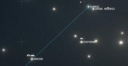 Starfield - Ursae Majoris Star Map Overview