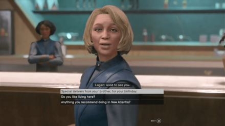 Starfield - Special Delivery - Deliver the Presents to Logan Cullen