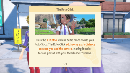 Pokemon Scarlet and Violet - Roto-Stick