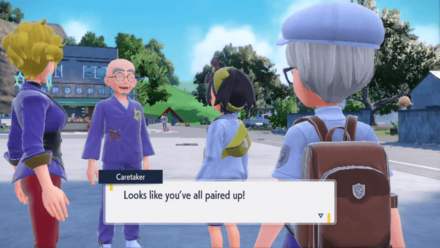 Pokemon Scarlet and Violet - Kieran Teamup