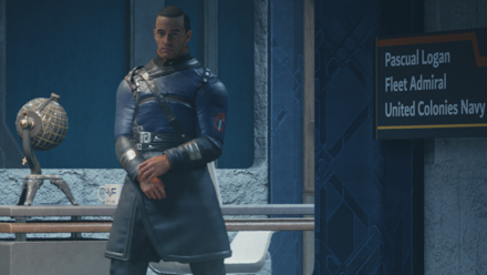 Starfield - Get Information from Admiral Logan