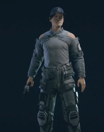 Starfield Gray Engineering Outfit ID