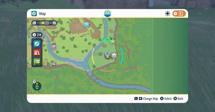 Pokemon - SV Syrupy Apple Map Location