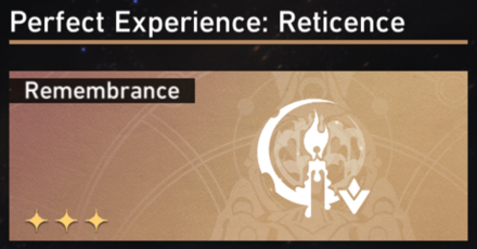 Honkai Star Rail - Path of Remembrance Guide - Perfect Experience - Reticence