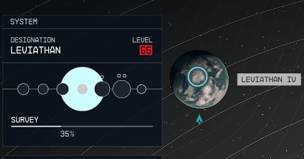 Starfield - Leviathan IV Planet Location