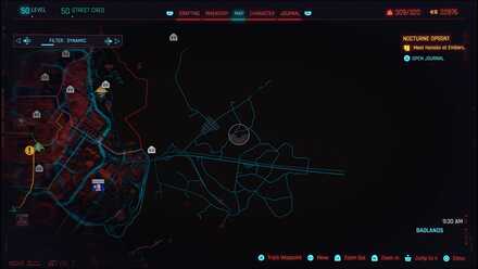 Cyberpunk - Badlands map