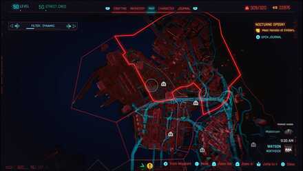 Cyberpunk - Watson map