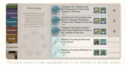 Genshin- Embattle Adjusments