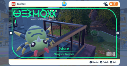 Pokemon SV - Kitakami Pokedex