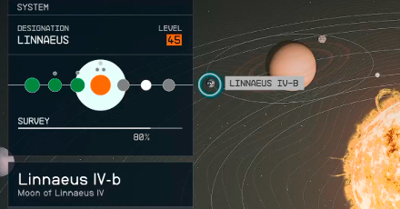 Starfield - Linnaeus IV-b Planet Location