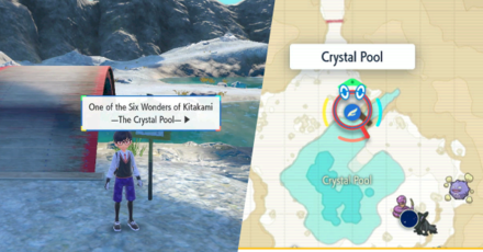 Pokemon SV - Feebas Guide - Crystal Pool Location