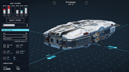 Starfield - Buy and Mod Ships