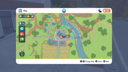 Pokemon Scarlet and Violet - Loyal Three Clue 1 Map