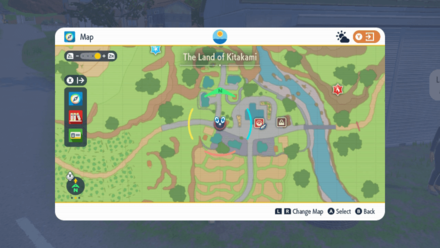 Pokemon Scarlet and Violet - Loyal Three Clue 2 Map