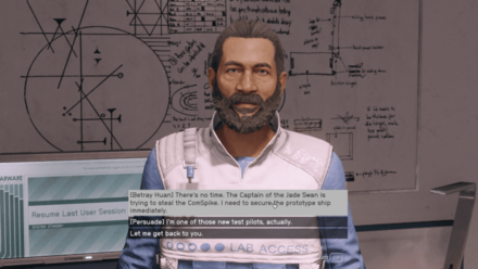 Starfield - Persuade Vogel or Betray Huan