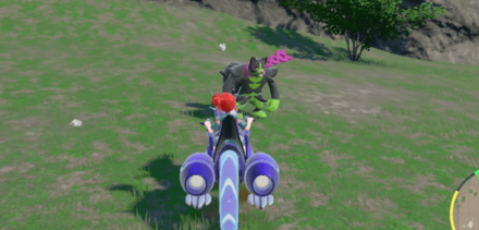 Pokemon Scarlet and Violet The Teal Mask - Okidogi Overworld Location