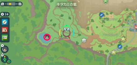 Pokemon Scarlet and Violet The Teal Mask - Munkidori Map Location