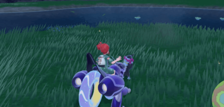 Pokemon Scarlet and Violet The Teal Mask - Munkidori Overworld Location