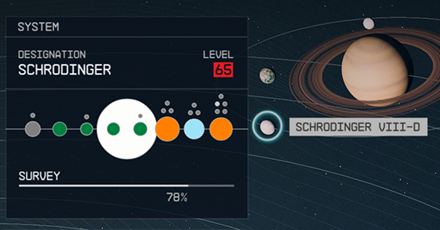 Starfield - Schrodinger VIII-d Planet Location