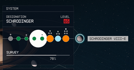 Starfield - Schrodinger VIII-e Planet Location