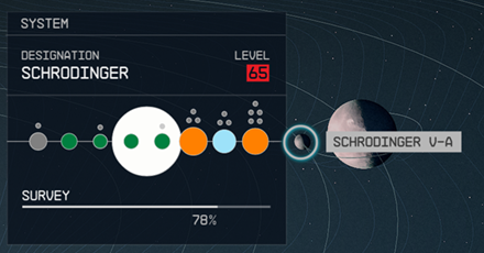Starfield - Schrodinger V-a Planet Location