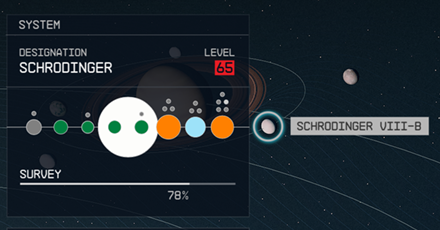 Starfield - Schrodinger VIII-b Planet Location