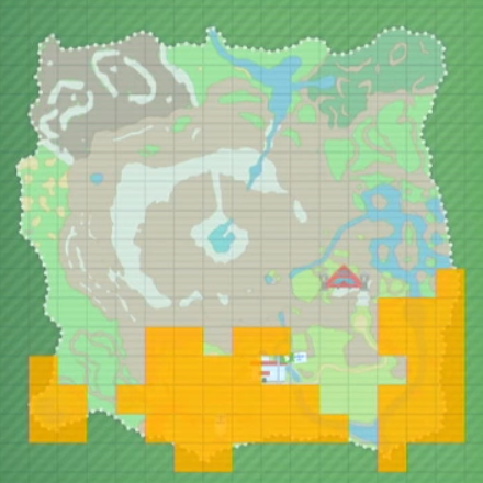 Sewaddle Teal Mask Location Map