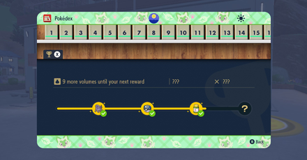 Pokemon SV - Kitakami Dex Rewards 170-190