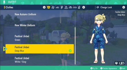 Pokemon Scarlet and Violet - Clothes