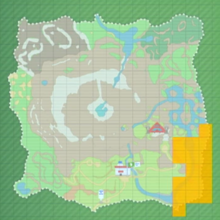 Weepinbell Teal Mask Location Map