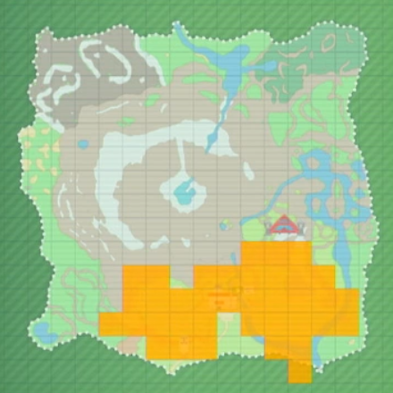 Sentret Teal Mask Location Map