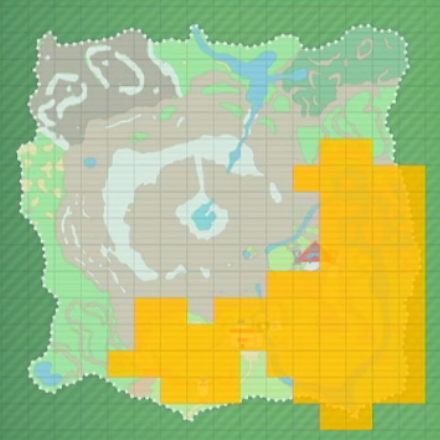 Starly Teal Mask Location Map