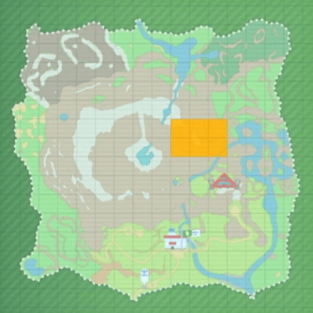 Piloswine Teal Mask Location Map