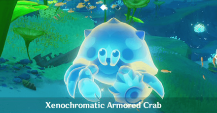 Genshin - Studies in Light and Shadow - Xenochromatic Armored Crab