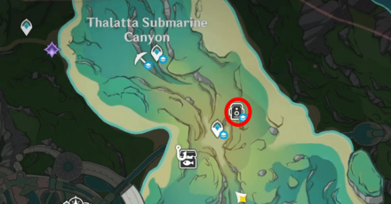 Genshin - Studies in Light and Shadow - Thalatta Submarine Canyon Blubberbeast