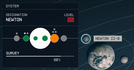 Starfield - Newton II-b Planet Location