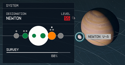 Starfield - Newton V-a Planet Location
