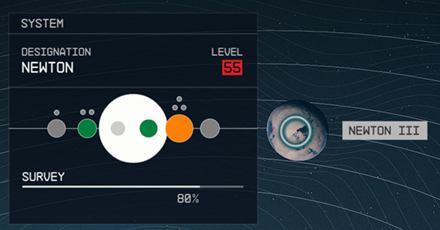 Starfield - Newton III Planet Location