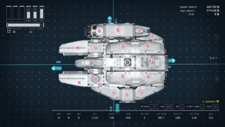 Starfield - How to Build Millennium Falcon Top
