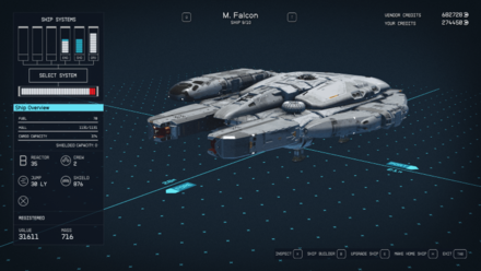 Starfield - Millennium Falcon