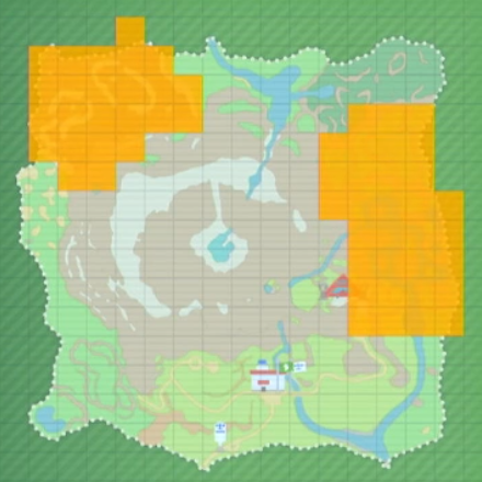 Bombirdier Teal Mask Location Map