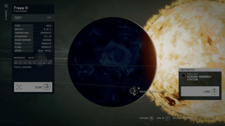 Starfield - Nishina Research Station Location