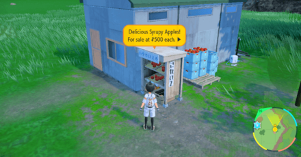 Pokemon Scarlet and Violet - Syrupy Apples World View